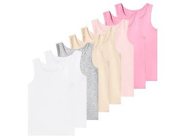 lupilu® Lot de 8 débardeurs enfant