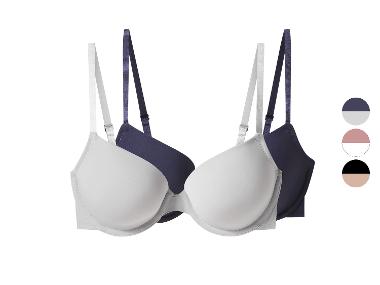 esmara® Lot de 2 soutiens-gorge à armatures femme