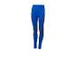 Legging de sport bleu avec détails foncés