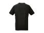 Un t-shirt noir à manches courtes.