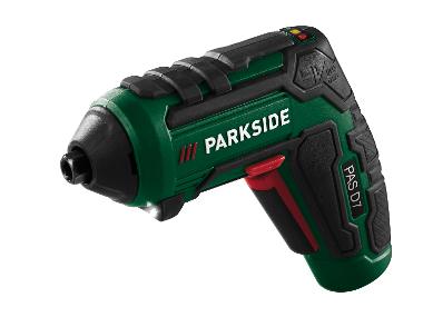 PARKSIDE® Visseuse sans fil avec embouts interchangeables PAS D7, 10 Nm, 4 V