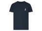T-shirt bleu marine avec imprimé palmier de Sunset Beach Park.