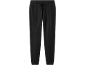 Pantalon de jogging noir avec cordon de serrage à la taille.