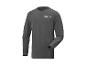 T-shirt gris à manches longues pour homme avec le texte 'PARKSIDE' sur la poitrine.