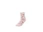 Chaussettes roses avec motif licornes et arcs-en-ciel