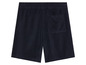 Short bleu marine avec une poche arrière.