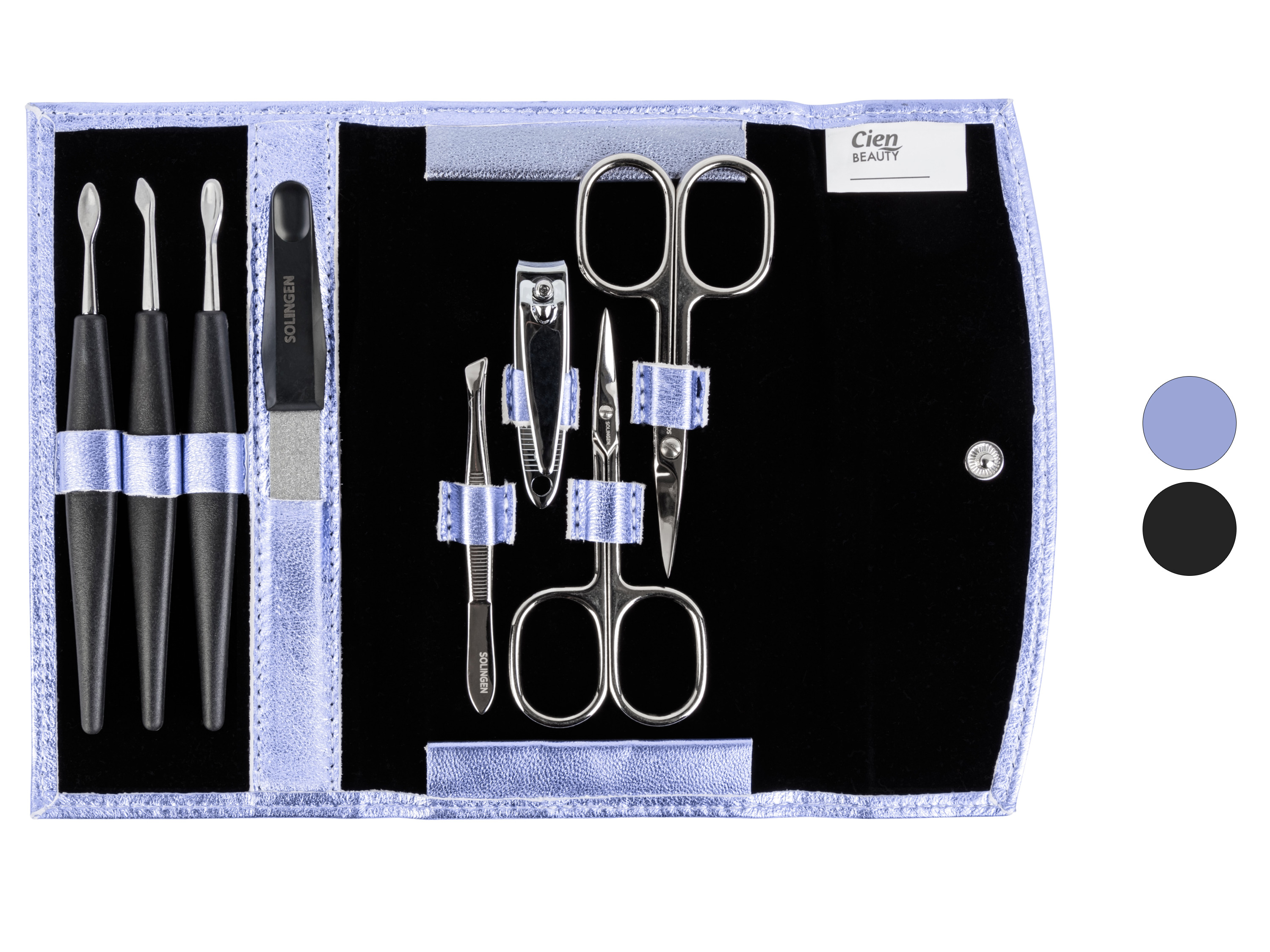 CIEN Beauty Trousse de manucure 8 pièces