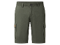 Short cargo vert olive pour homme.