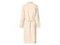 Peignoir femme beige avec ceinture, vue arrière