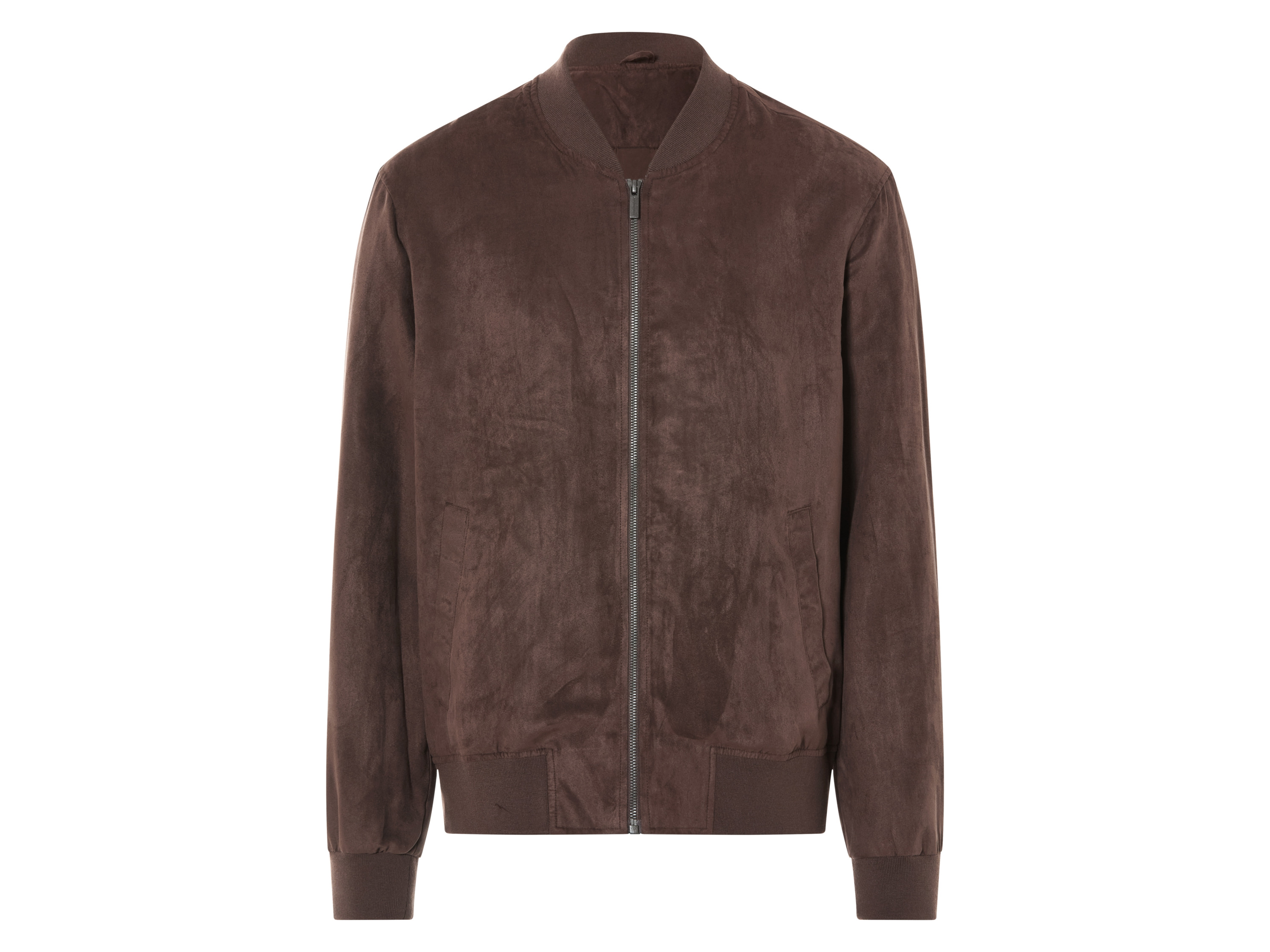LIVERGY® Veste zippée homme (marron, S)