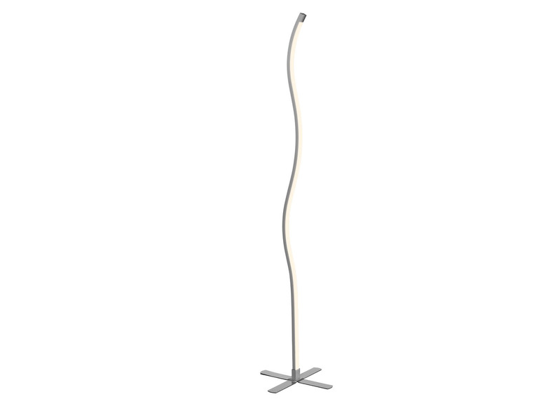 Aller en mode plein écran : LIVARNO home Lampadaire LED, aspect nickel mat - Image 7