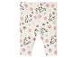 Leggings blancs avec un motif Bambi et des fleurs.