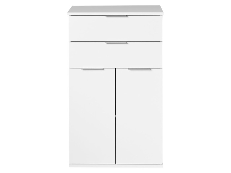 Aller en mode plein écran : LIVARNO home Meuble bas Liverpool, 57,6 x 94,8 x 32,9 cm, blanc - Image 3