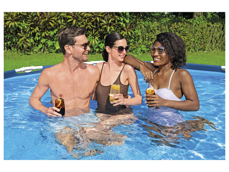 Aller en mode plein écran : Kit de piscine complet Steel Pro Frame Pool-Set avec pompe de filtration Ø 366 x 84 cm - Image 3