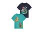 Deux t-shirts Paw Patrol pour enfants: thème jungle et aventure.