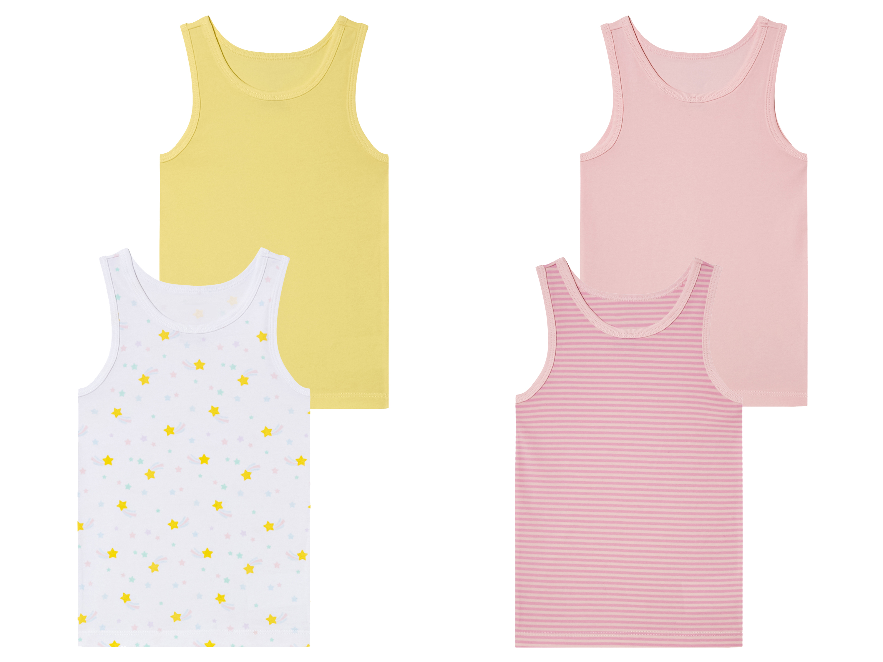 lupilu® Lot de 2 débardeurs petite fille