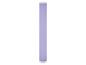 Lampe LED cylindrique violette sur fond blanc
