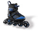 Patins à roulettes noir et bleu de la marque Crivit