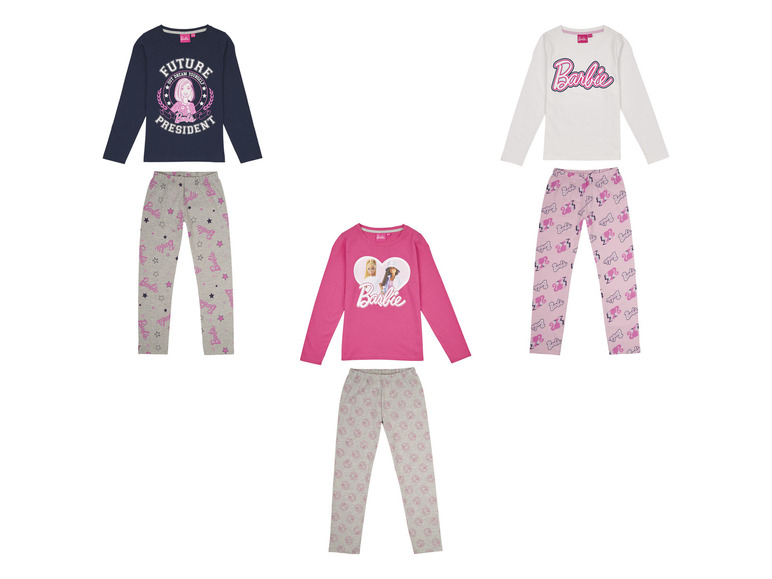 Aller en mode plein écran : Barbie Pyjama petite fille - Image 1