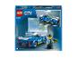 Lego City Police : jeu avec voiture de police et figurine de policier.