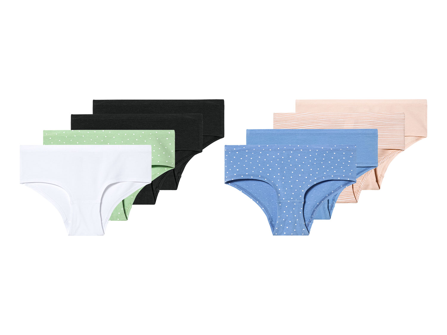 pepperts!® Lot de 4 culottes fille