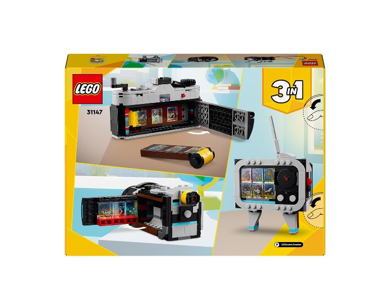 LEGO Creator 3 en 1: appareil photo et téléviseur.