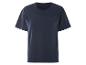 T-shirt bleu marine à manches courtes.