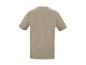 T-shirt beige uni, vue arrière.