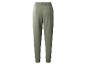 Pantalon de jogging vert pour homme avec taille et chevilles élastiques.