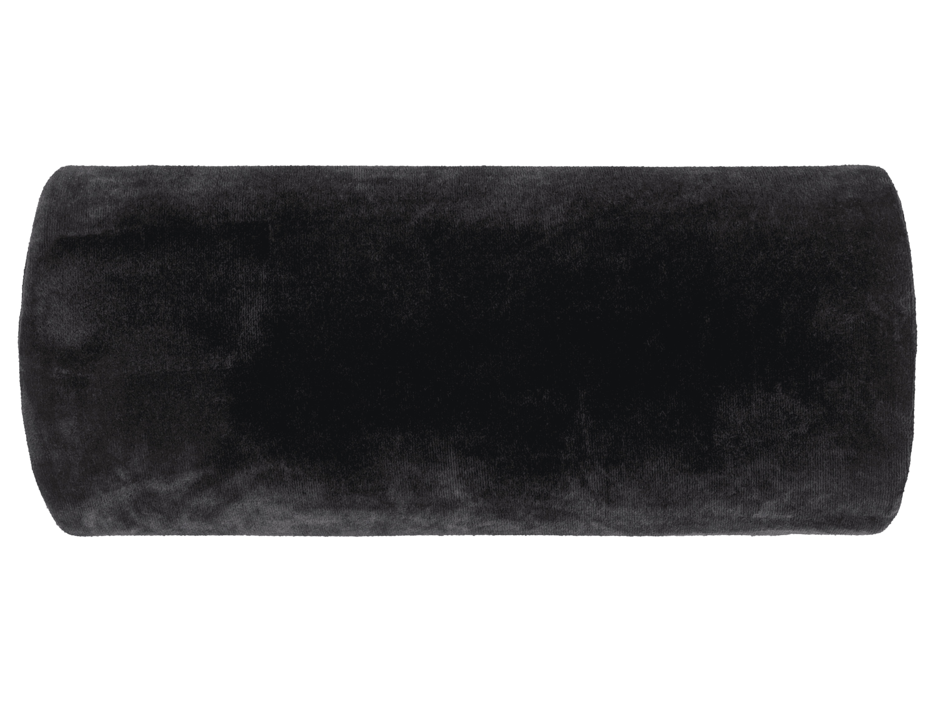 LIVARNO home Coussin cervical ou demi-rouleau (coussin demi-cylindrique, noir)