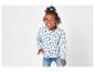 Veste matelassée à fleurs pour enfant.