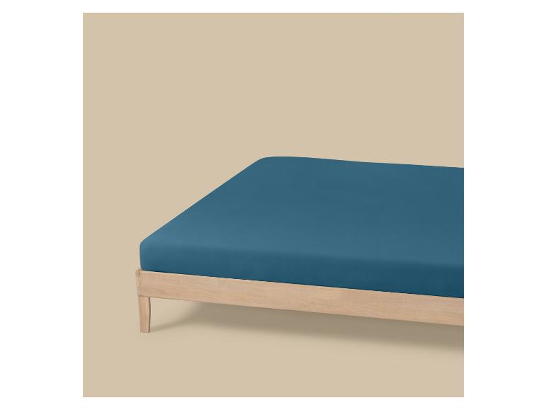 Drap-housse en jersey, 180-200 x 200 cm