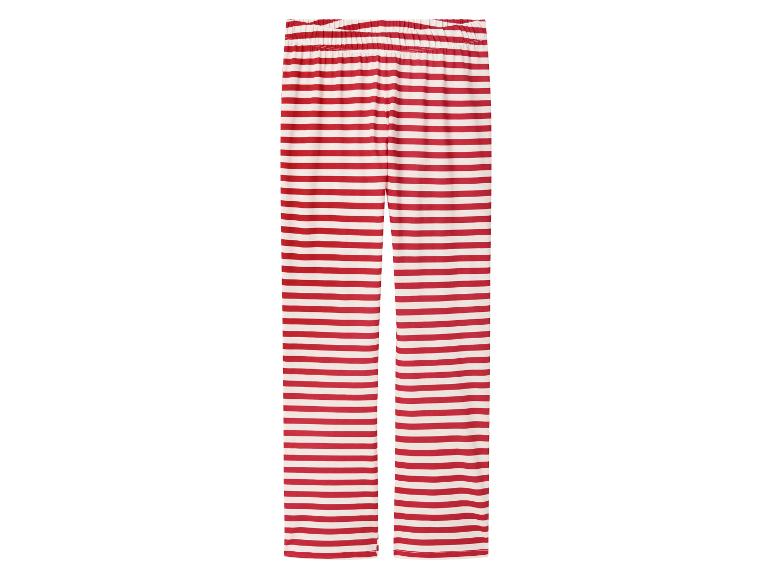 Pantalon de pyjama rayé rouge et blanc