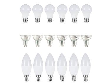 LIVARNO® Lot de 6 Ampoules LED