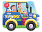 Livre pour enfants sur un tracteur pour les enfants de plus de 18 mois.