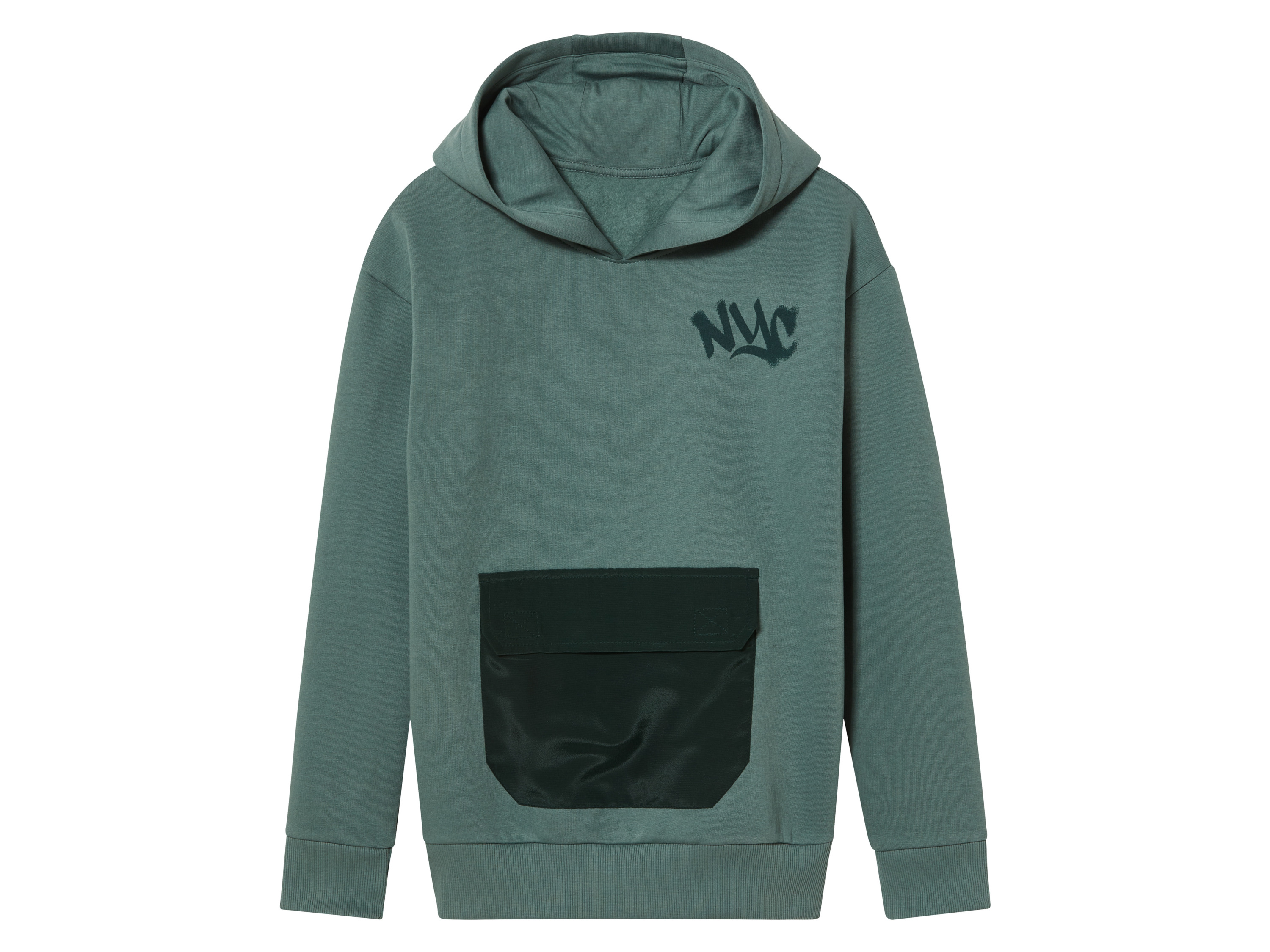 pepperts!® Sweat-shirt à capuche enfant (vert, 8-10 ans)