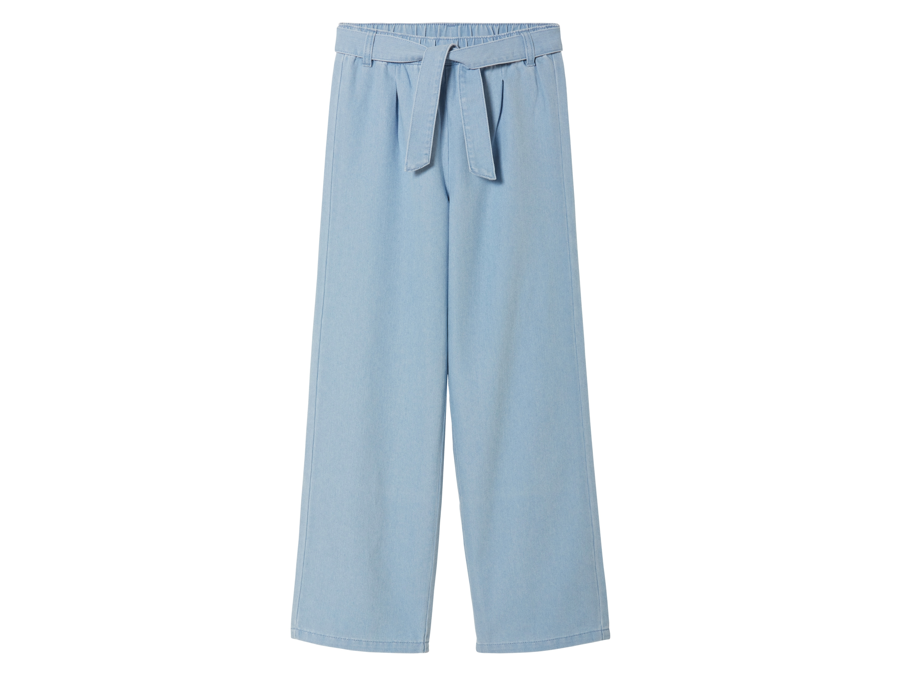 pepperts!® Jean Wide Leg fille (bleu clair, 134/140)