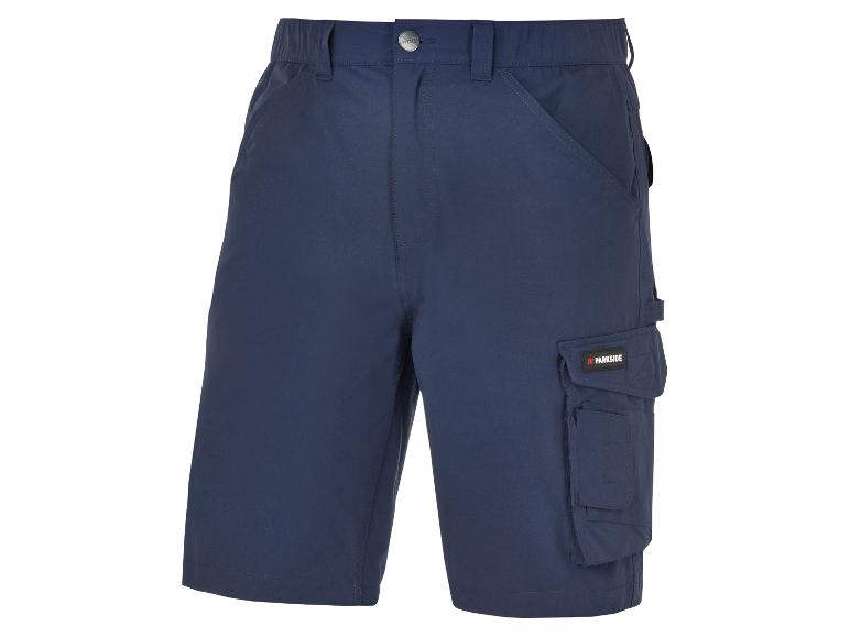 Shorts cargo Parkside bleu marine.