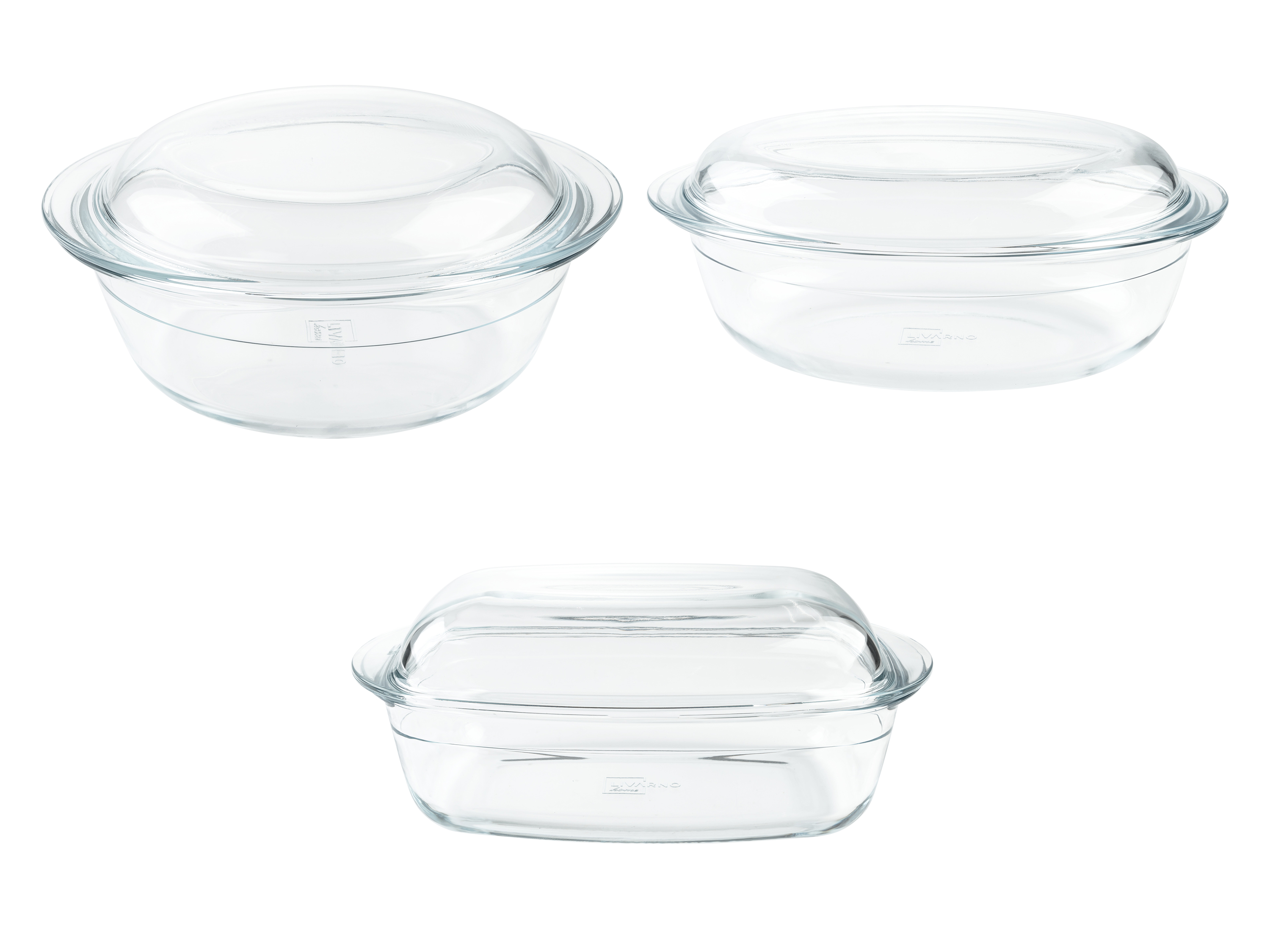 LIVARNO home Plat à four en verre