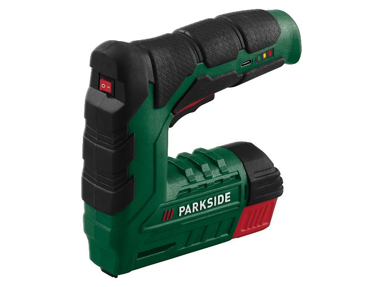 Agrafeuse sans fil PARKSIDE® 4V PAT 4 D6, avec batterie et câble de charge