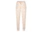 Pantalon de pyjama rose à imprimé cœur