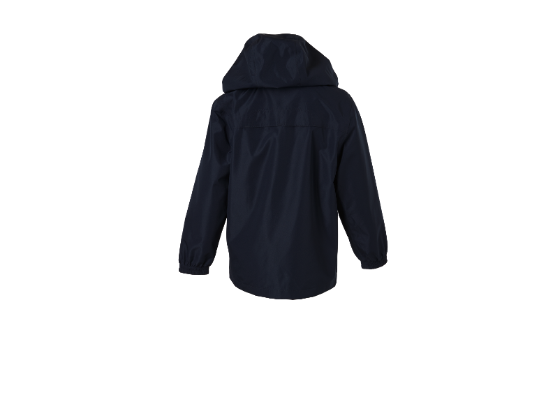 Veste à capuche bleu marine pour enfant.