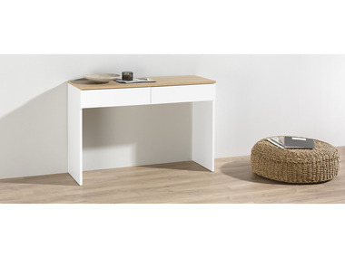 LIVARNO home Console Madrid avec deux tiroirs, 113 x 74,5 x 40 cm