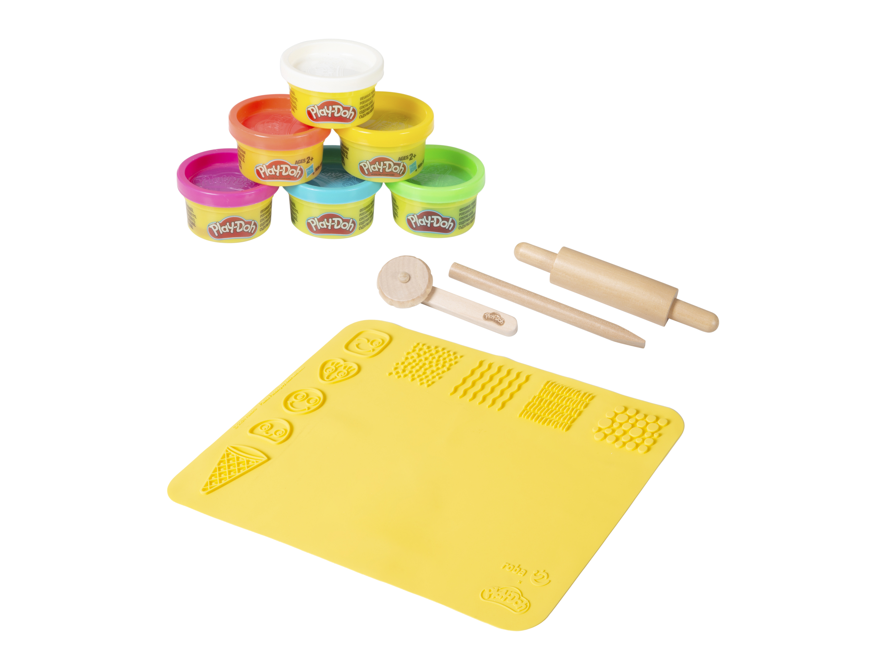 Roba Set de jeu « x Play-Doh », Éducatif (6x pâte à modeler)