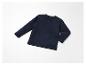 T-shirt bleu marine à manches longues pour enfant.