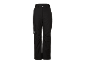 Pantalon de ski noir avec poches et taille ajustable.