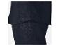 Chemise et pantalon en lin bleu marine avec poche.