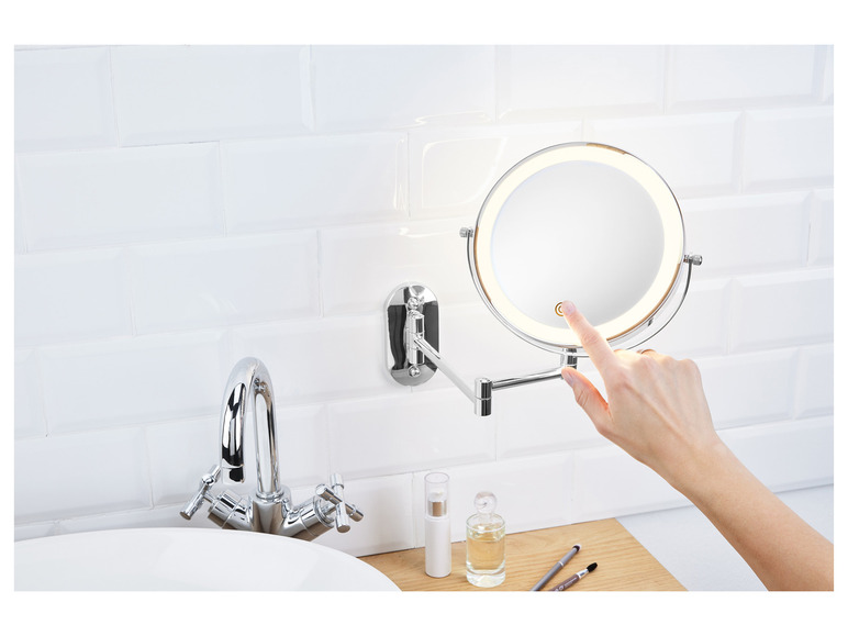 Aller en mode plein écran : CIEN Beauty miroir de beauté, bord lumineux LED - Image 15