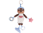 Jouet en peluche phoque avec anneaux et étoile, pour bébé.