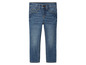 Un jean skinny bleu pour enfant.